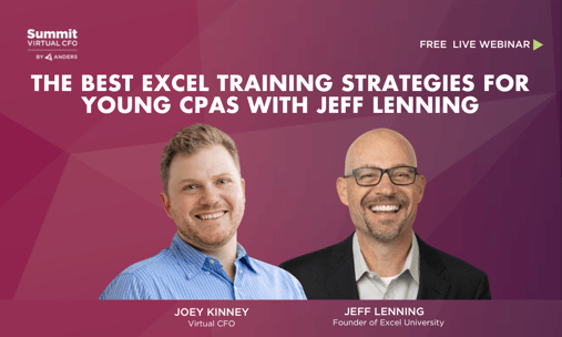 The Best Excel Training Strategies for Young CPAs with Jeff Lenning