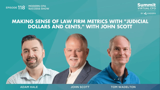 Making Sense of Law Firm Metrics with "Judicial Dollars and Cents," with John Scott