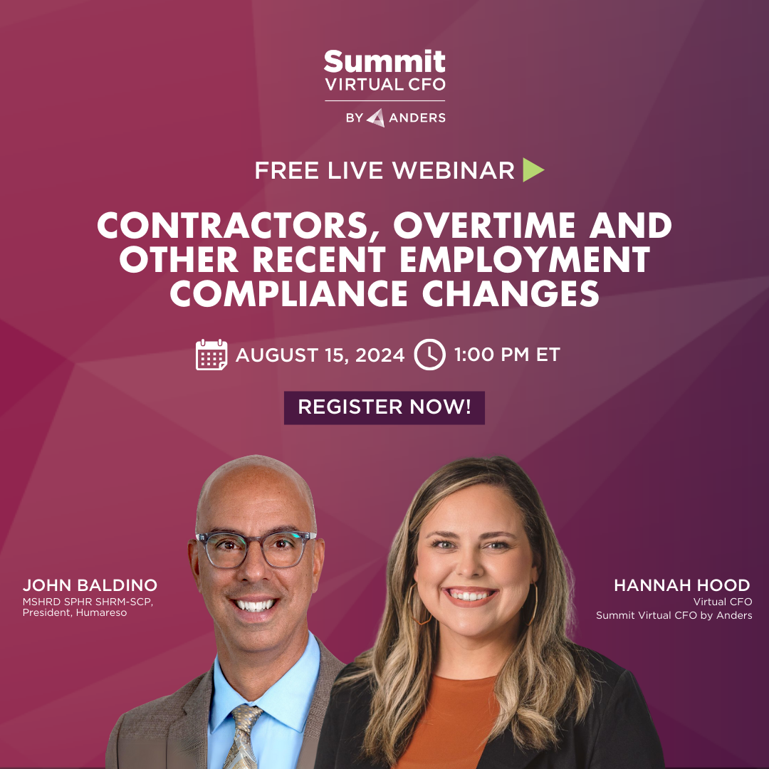 Webinar: Contractors, Overtime and Employment Compliance Changes