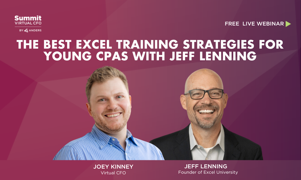 Best Excel Training Strategies for Young CPAs with Jeff Lenning